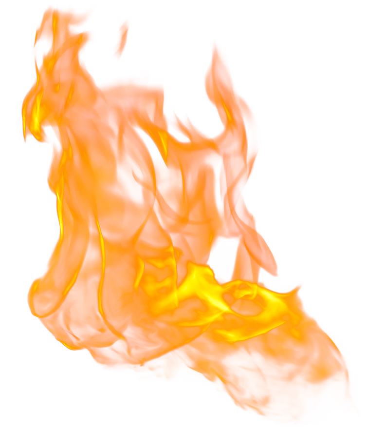 Blazing Fire Illustration