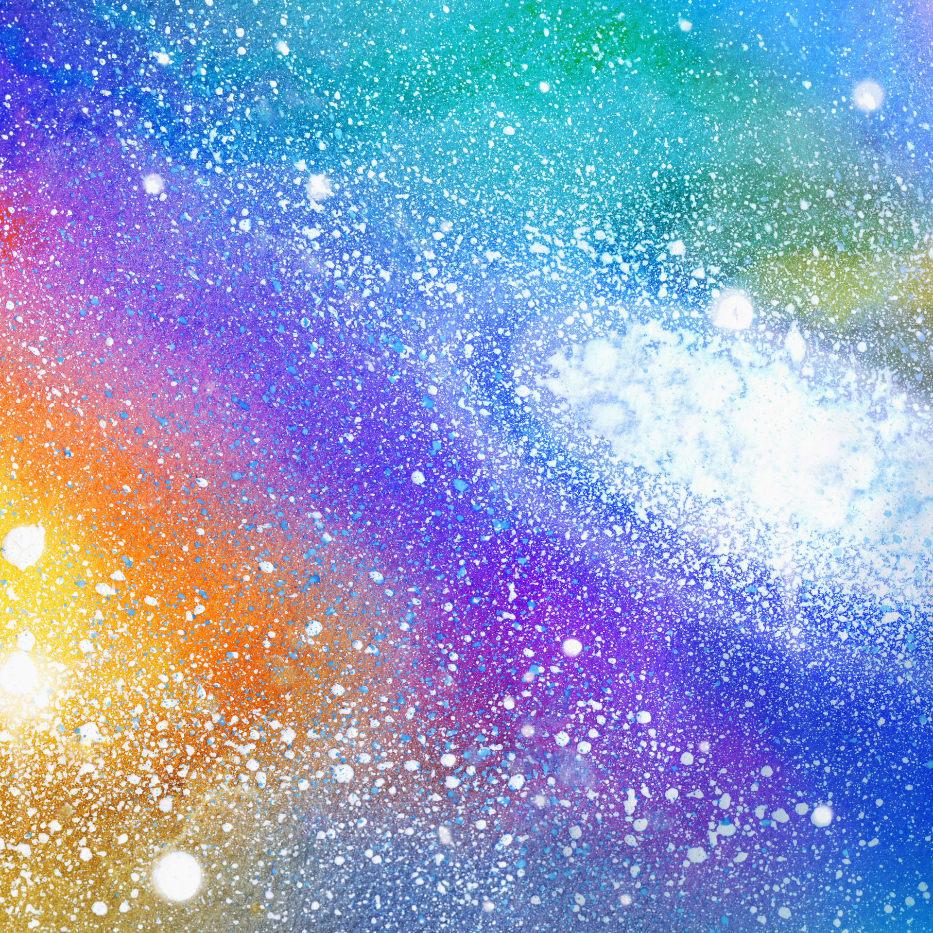 Galaxy watercolor